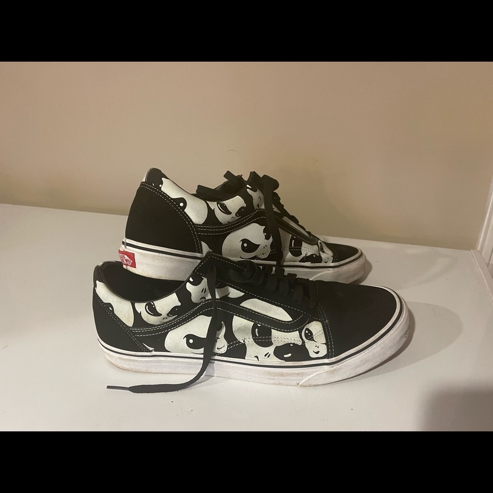 Vans Alien Print Glow in the Dark Size 12